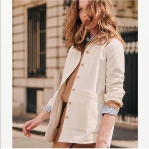 Sezane Will Jacket in ecru